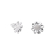 Sterling Silver Daisy Stud Earrings